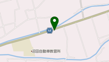 サラダ館沼田横塚店の地図画像