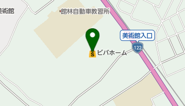 パウズフォリオビバペッツ館林店の地図画像