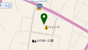 アライクリーニング ベイシア渋川こもち店の地図画像