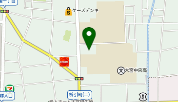 埼玉県 県立職業能力開発センターの地図画像