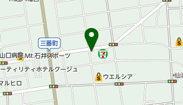 理容室FUJIIの地図画像