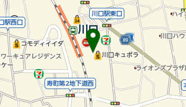 ECC外語学院川口校の地図画像