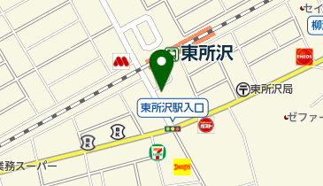 ステーキハウス牛牛の地図画像