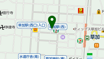 エステティックサロンPlumeの地図画像