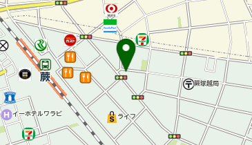 和み治療院の地図画像