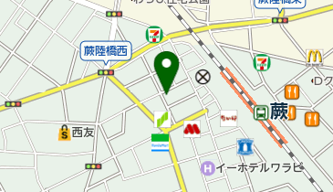 有限会社赤岩不動産の地図画像