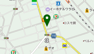 ホルモンザッツの地図画像