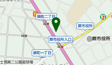ヒマワリの地図画像