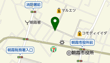 こころ菓子ほそや本町店の地図画像