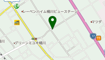 有限会社町田不動産の地図画像