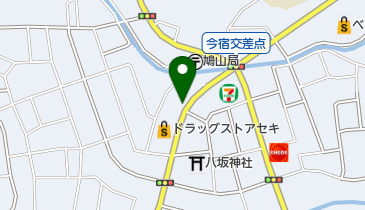 フローリストかほりの地図画像