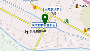 成田屋洋品店の地図画像