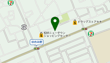 パシオス松伏店の地図画像