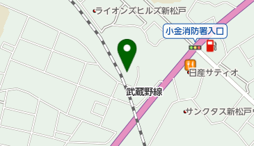 スタジオアリス 松戸店の地図画像