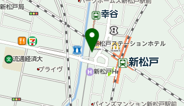 麻雀遊楽の地図画像