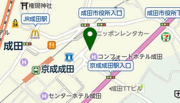 住友生命保険相互会社北千葉支社 成田法人支部の地図画像