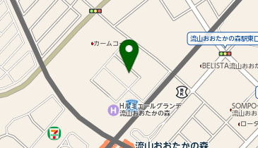 アース流山おおたかの森店の地図画像