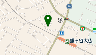 大仏整骨院の地図画像