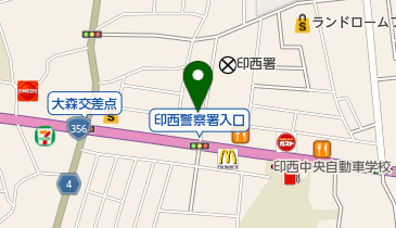 サンリツ薬局印西店の地図画像