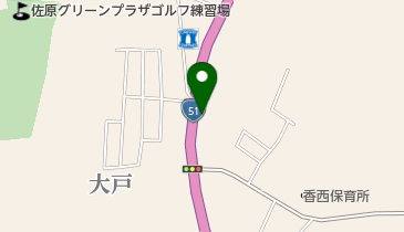 K-speedの地図画像