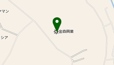 金森メタル株式会社の地図画像
