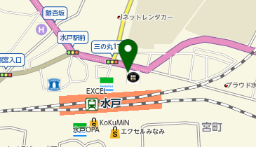 全国健康保険協会茨城支部の地図画像