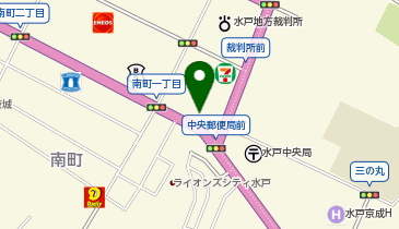 ザ・サンラウンジ水戸店の地図画像