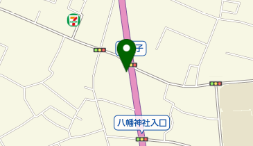 吾平日立鮎川店の地図画像