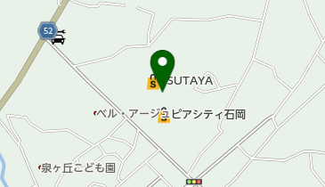 モルバン石岡店の地図画像