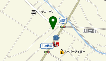 ヘアーサロンオオヌキの地図画像