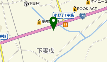 メガネハット下妻店の地図画像