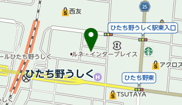 ヘアーサロンアンジェの地図画像