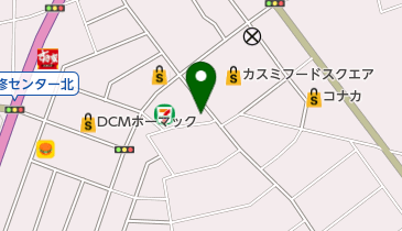 ミラインドレストランの地図画像