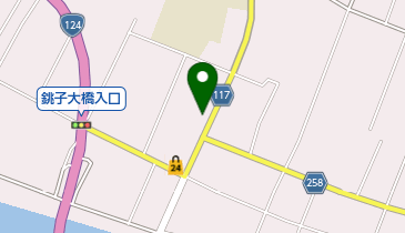 本城寝具店の地図画像