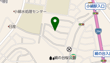 日吉音楽院の地図画像