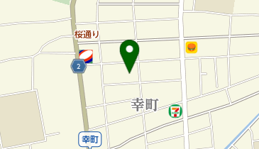 ニコ美容室の地図画像