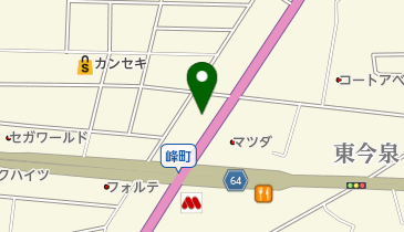 UCLメガネの地図画像