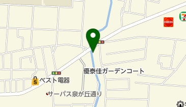 乙女屋泉が丘店の地図画像