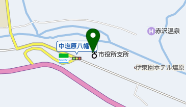 那須塩原市 塩原公民館の地図画像