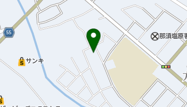 那須治療センターの地図画像