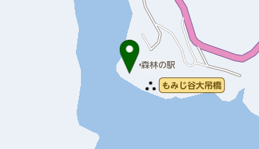 那須塩原市役所 もみじ谷大吊橋の地図画像