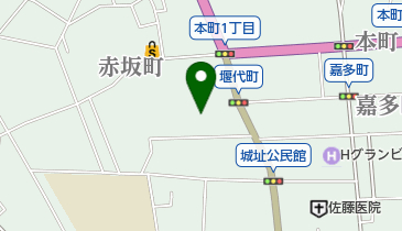 国際ソロプチミスト高崎の地図画像