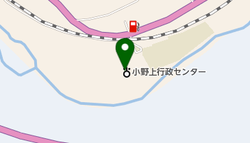 渋川市 小野上公民館の地図画像