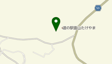 そば処けやきの地図画像