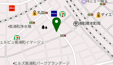 竹内美佐子ユミバレエアカデミー浦和教室の地図画像