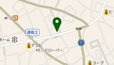 美容室ウエンディの地図画像