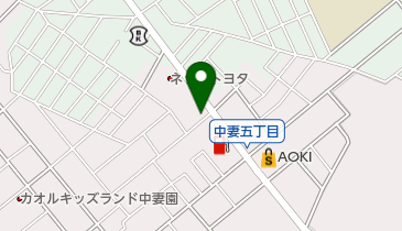 アーク美容室の地図画像