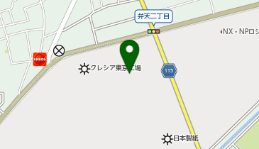 クレシア物流株式会社草加営業所の地図画像