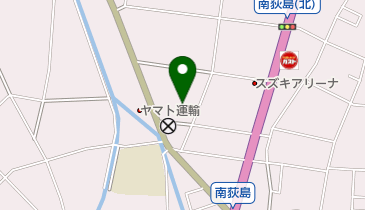 越谷市 荻島地区センター・公民館の地図画像