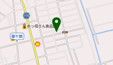 風流堂表具店の地図画像